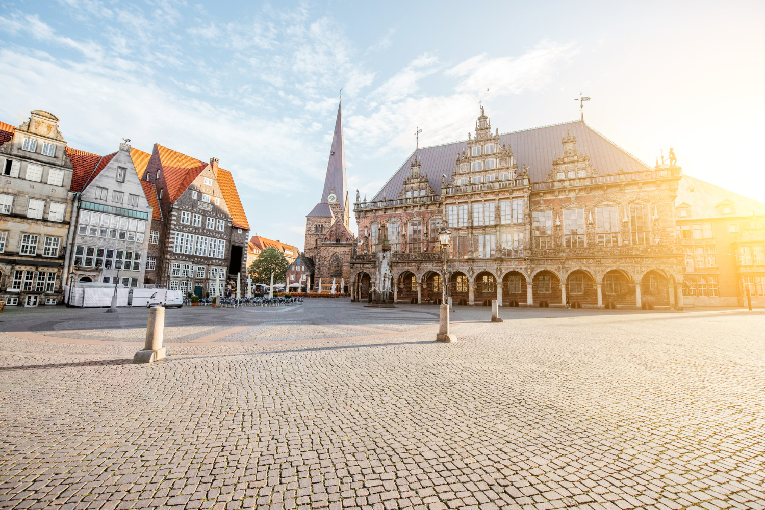 town square
