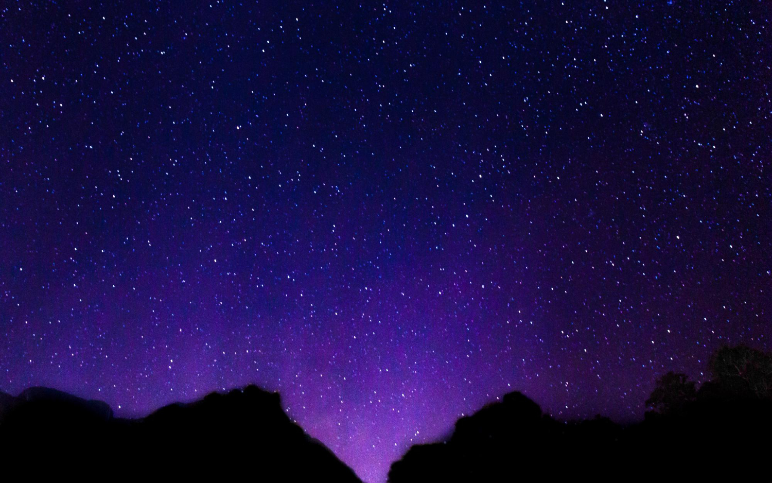 night sky stars