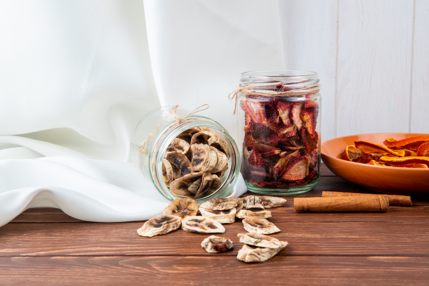 preserved fruit jars