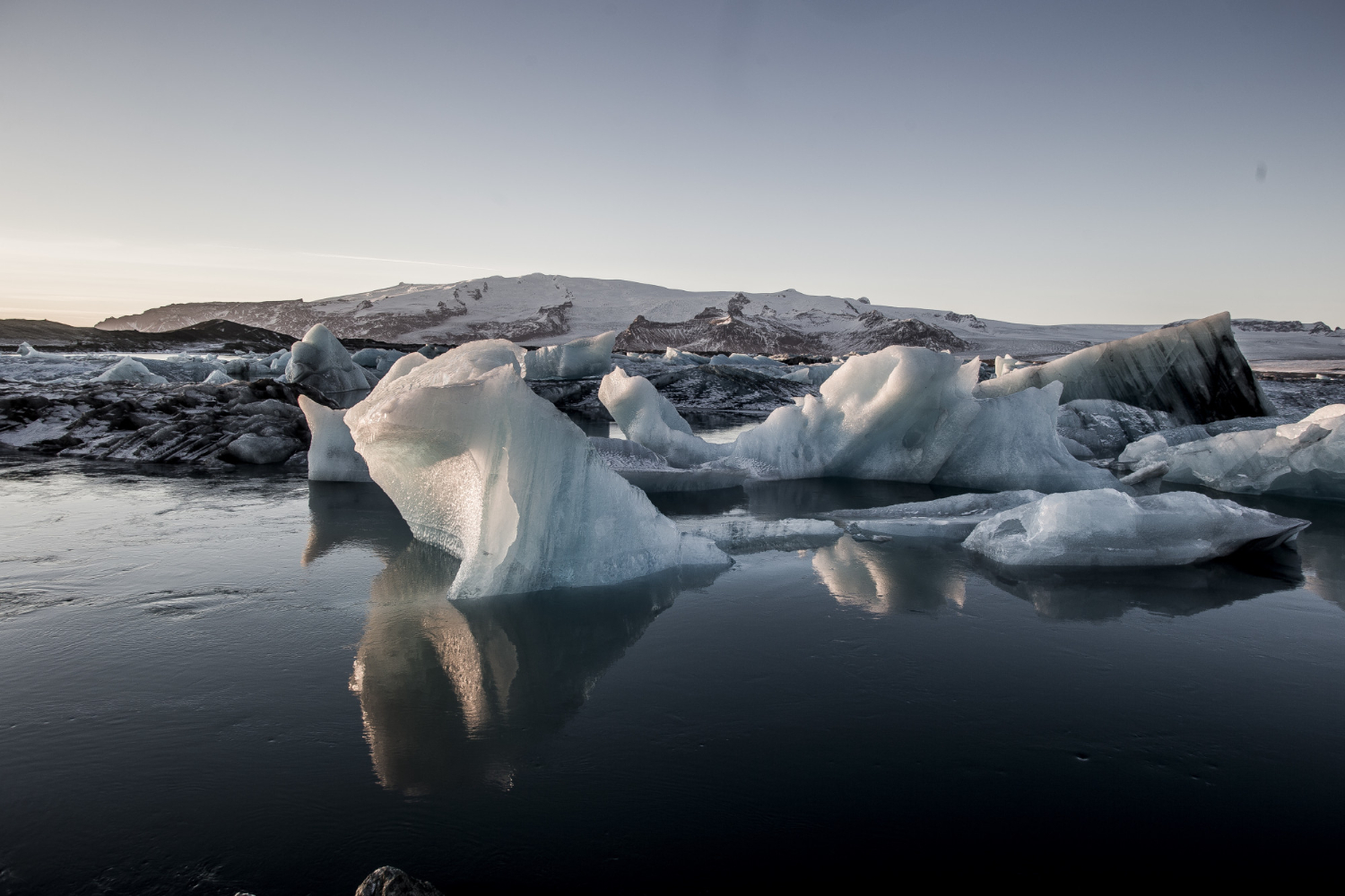 ice floating water