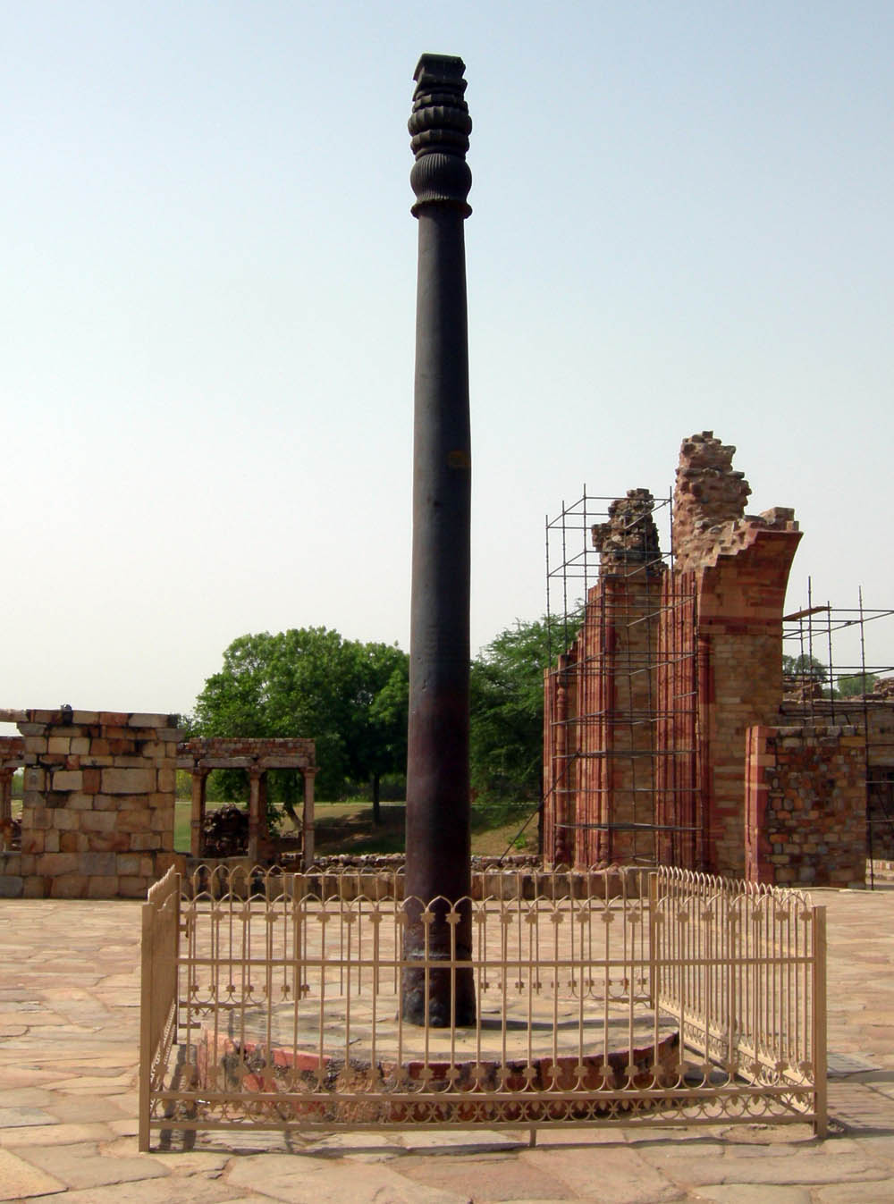 Iron Pillar Delhi Qutb