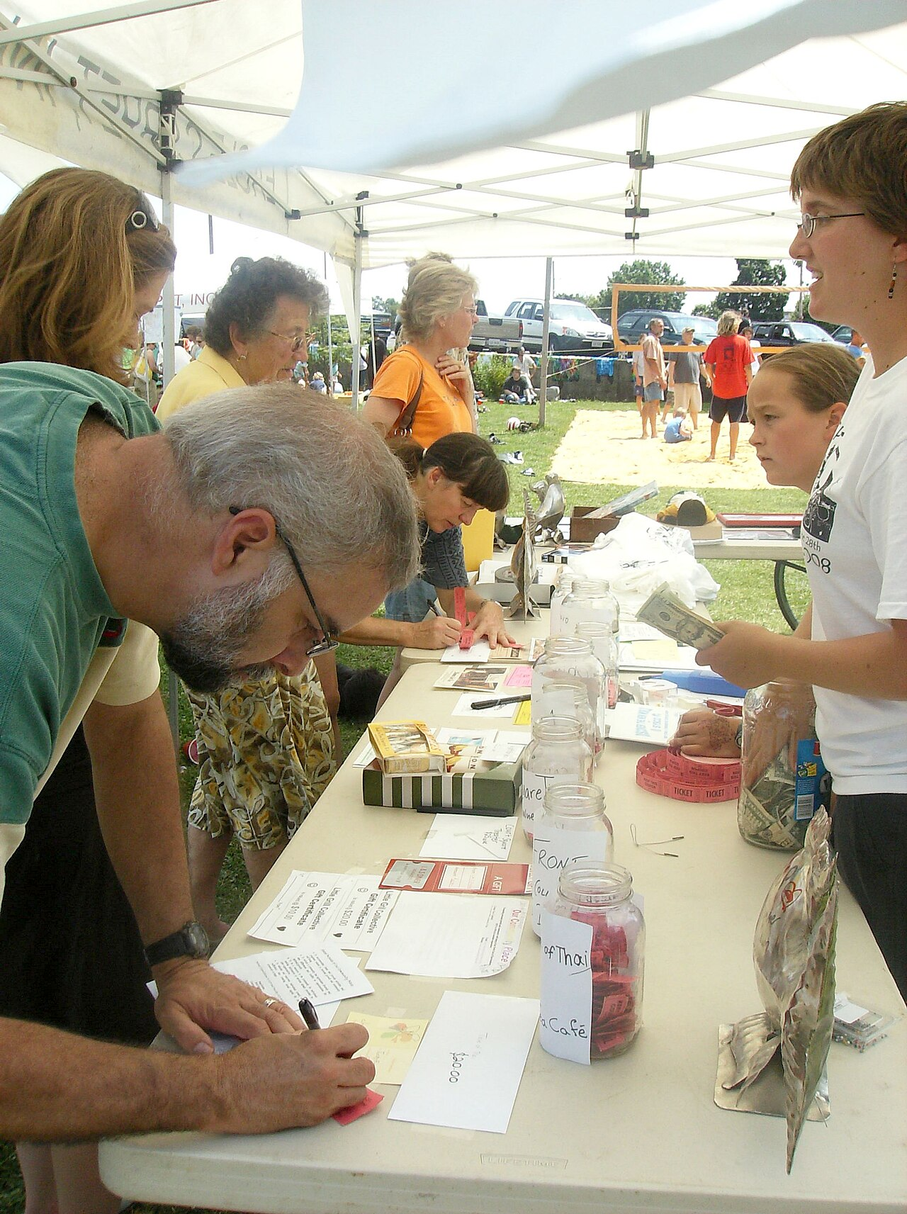 The Raffle Drawn