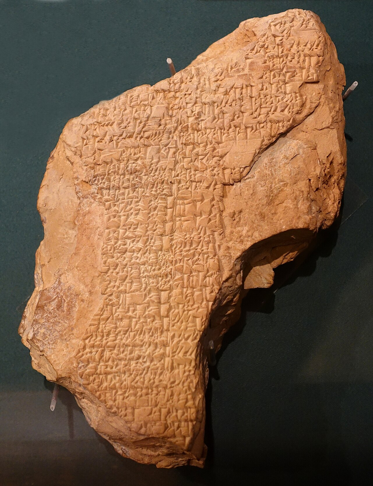 Linear B clay tablet