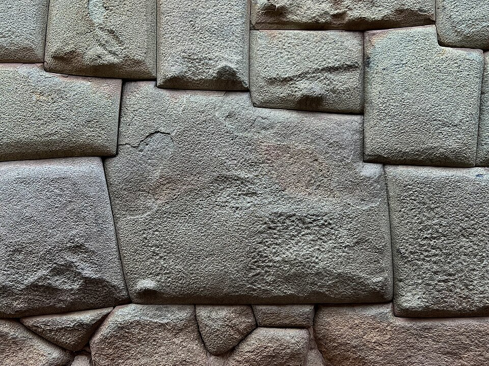 Inca stone wall Cusco masonry