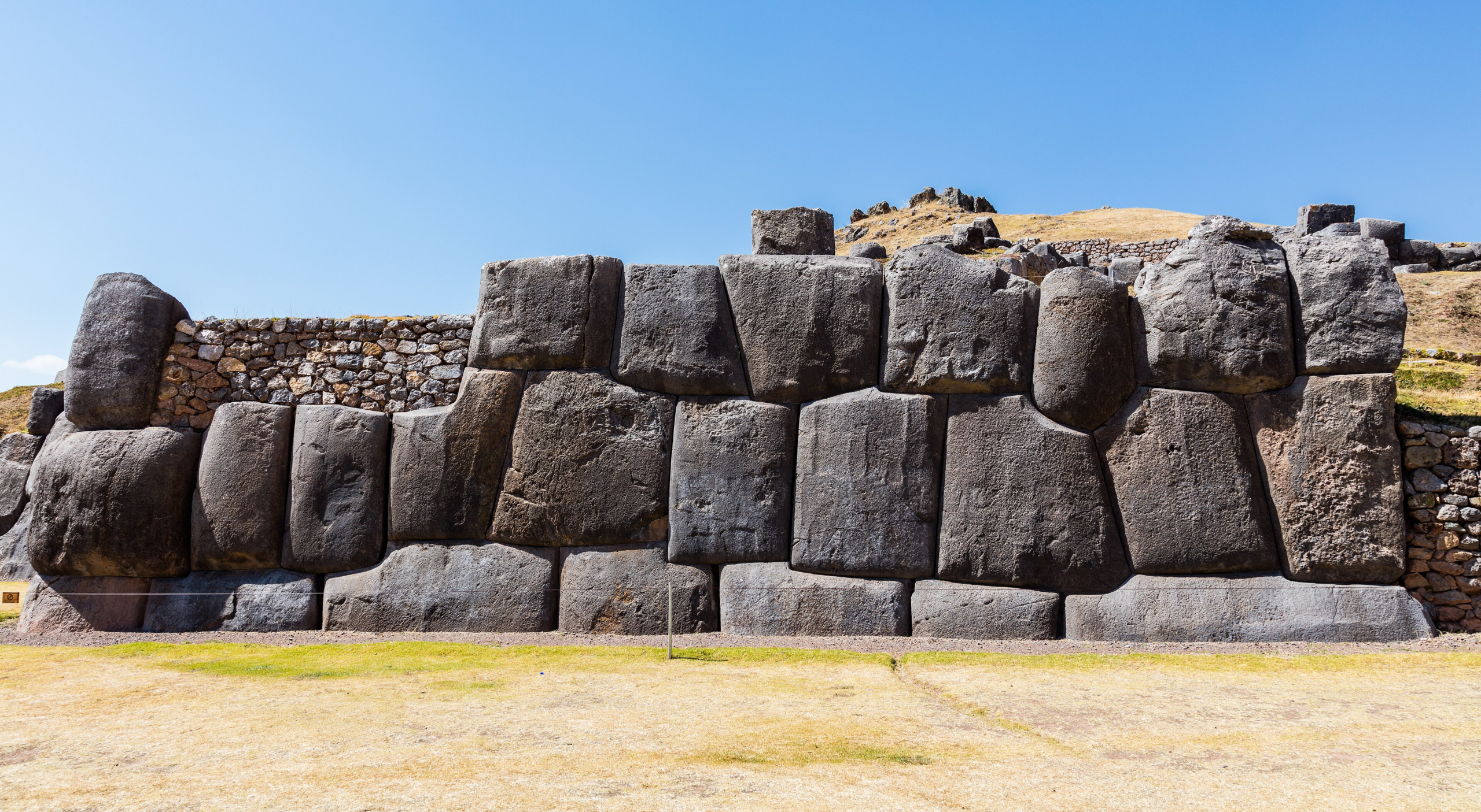 Inca stone wall Cusco masonry