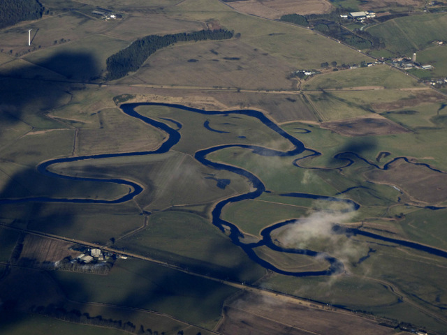 meandering river