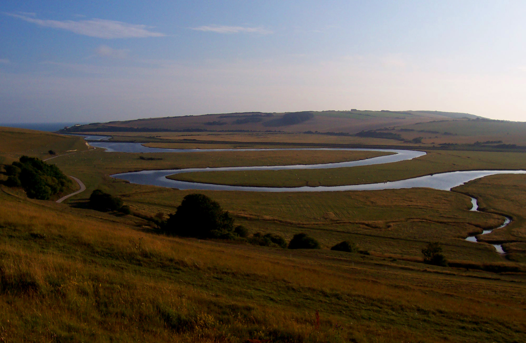 meandering river