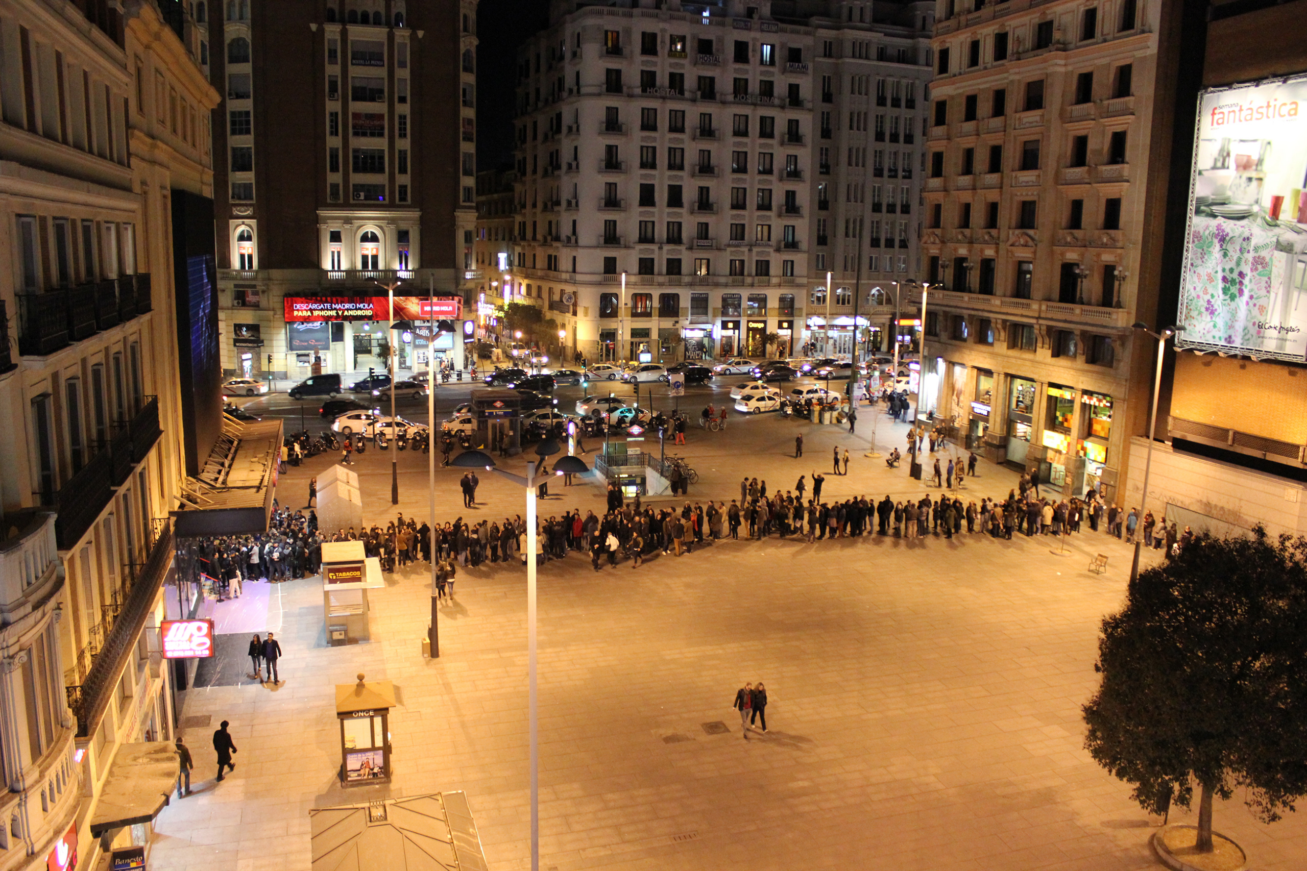 Queue Outside