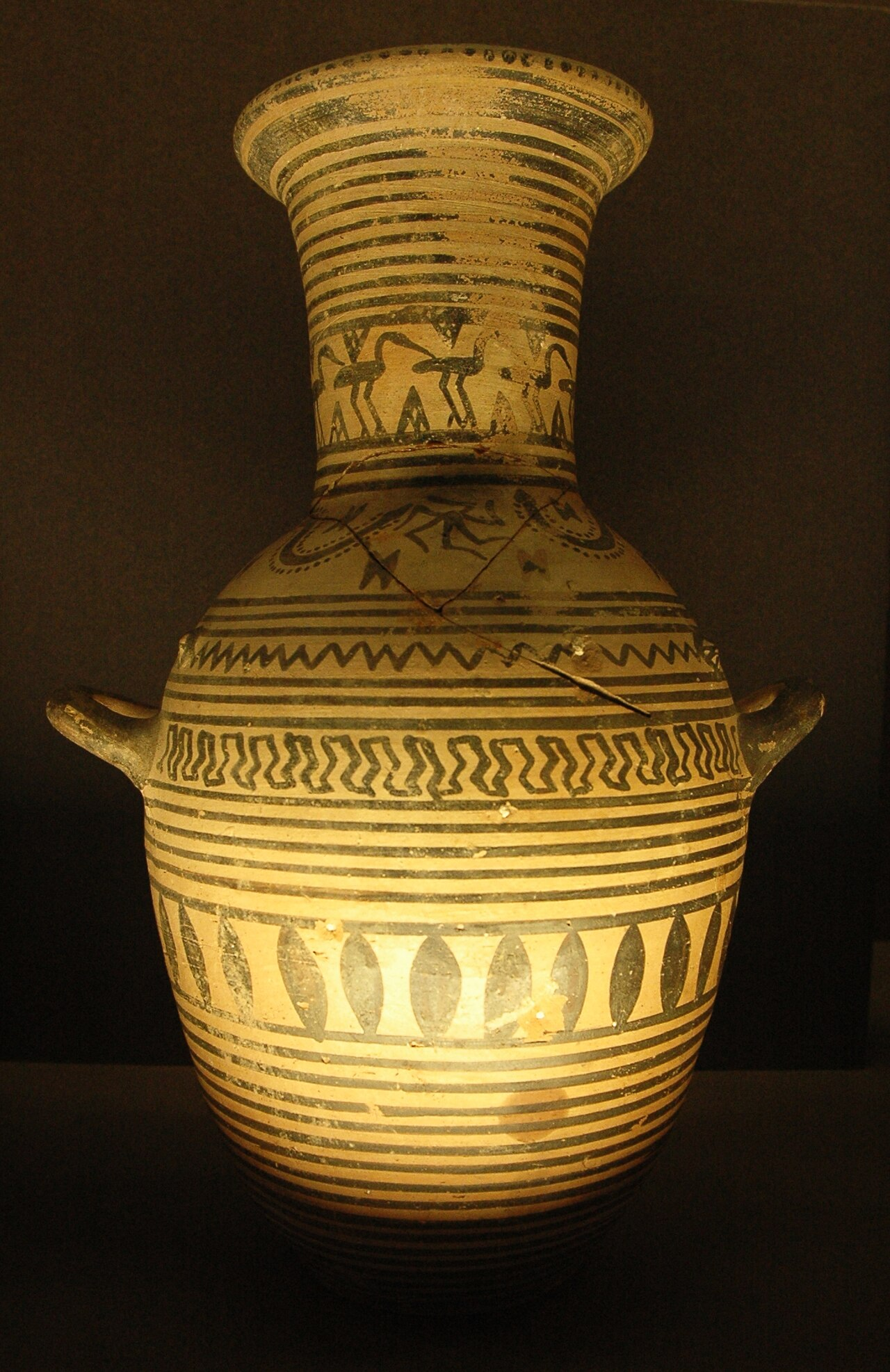 ceramic vessel pottery jar