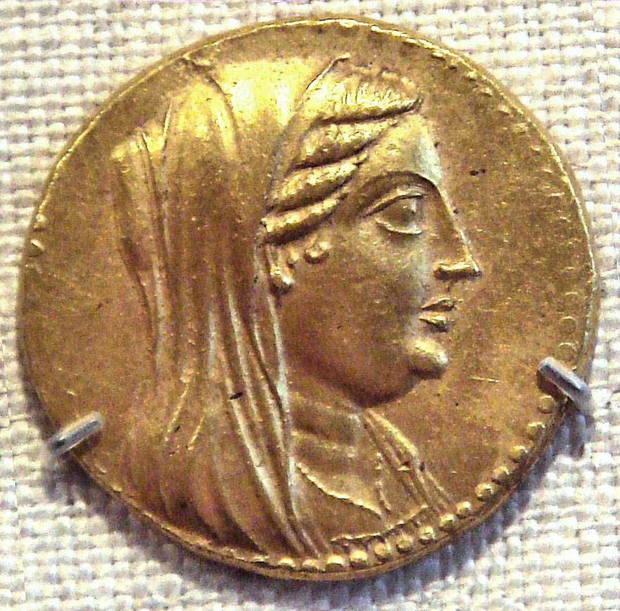 ancient Cyrene coin silphium