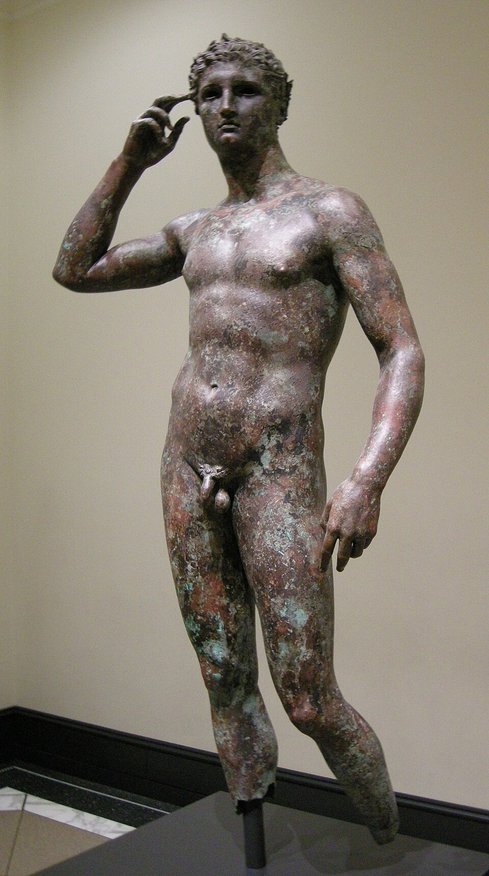 Greek marble statue