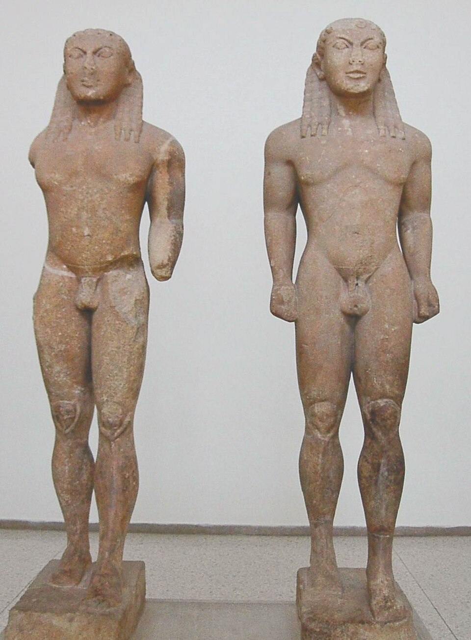 Greek marble statue
