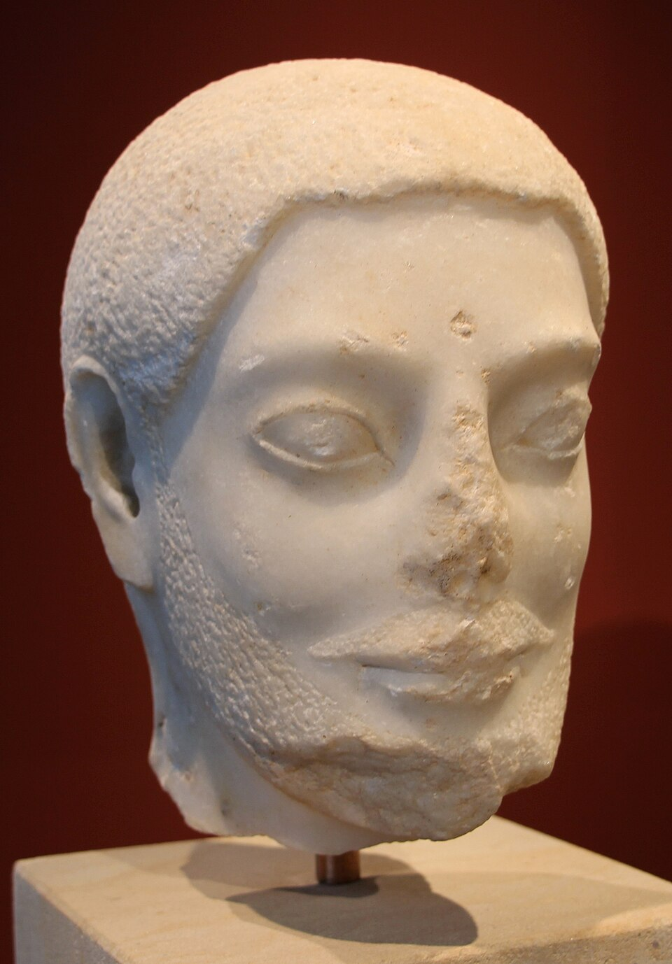 Greek marble statue