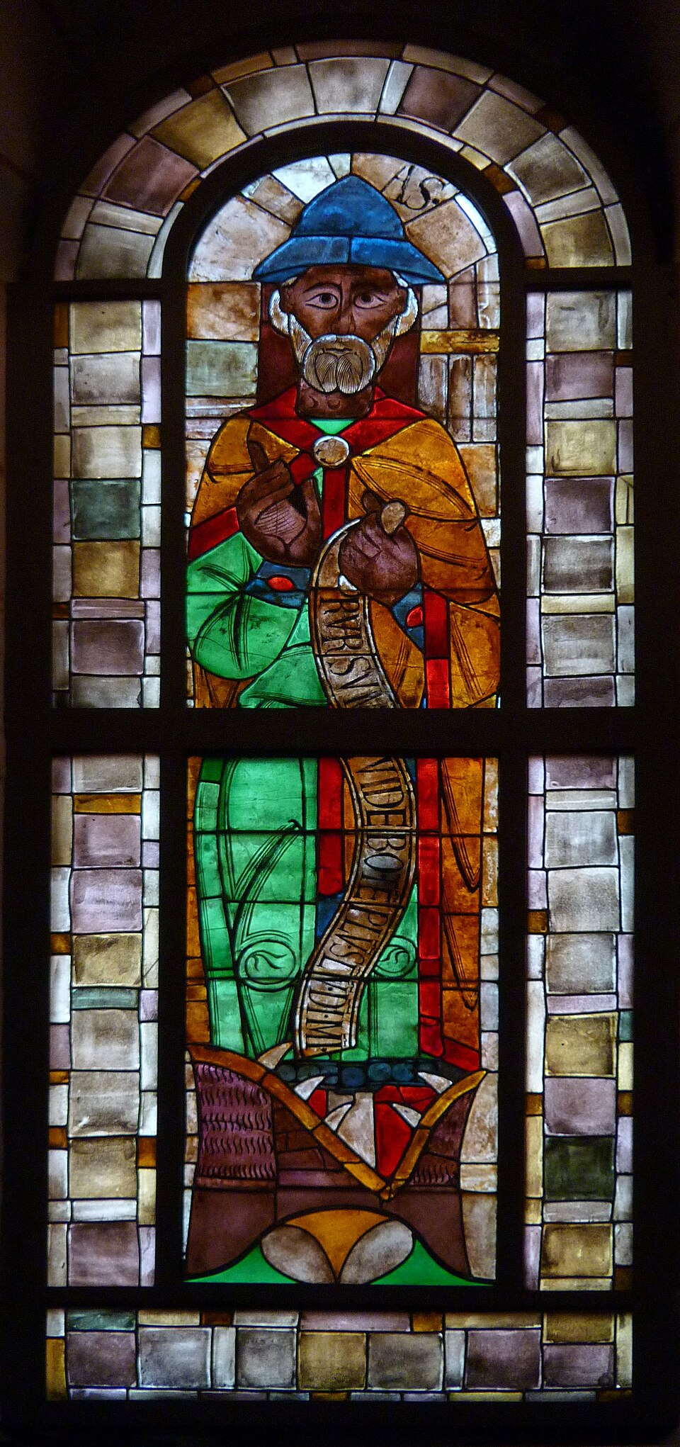 medieval stained glass cathedral