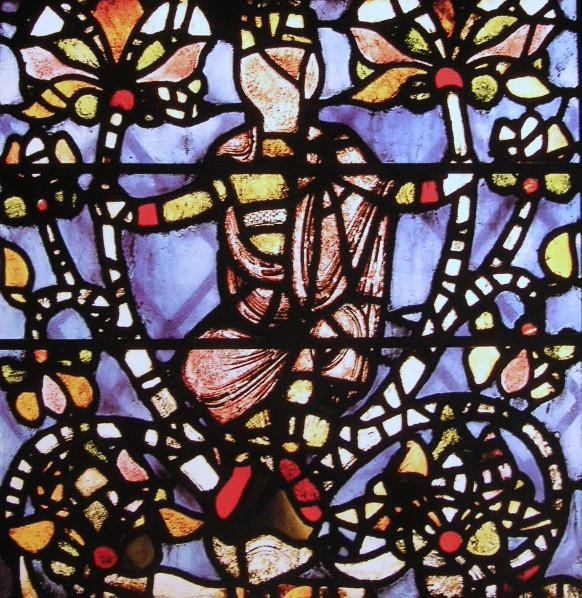 medieval stained glass cathedral