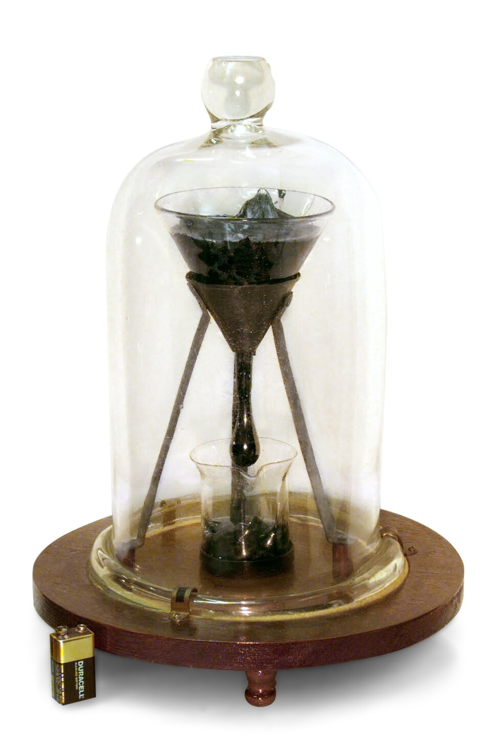 Pitch Drop experiment funnel laboratory