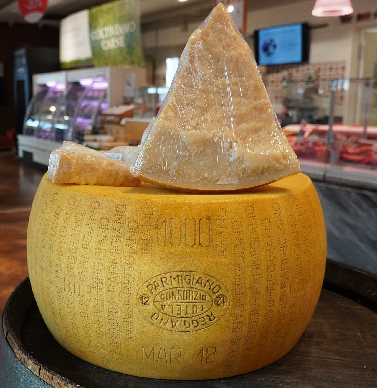 Parmigiano Reggiano wheels