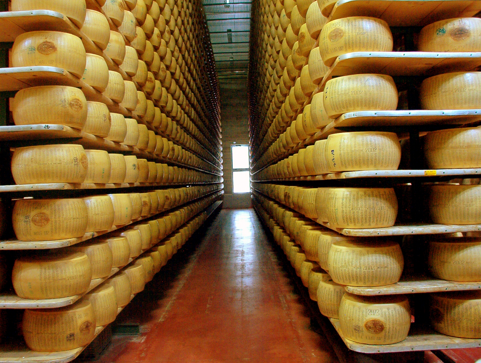 Parmigiano Reggiano wheels