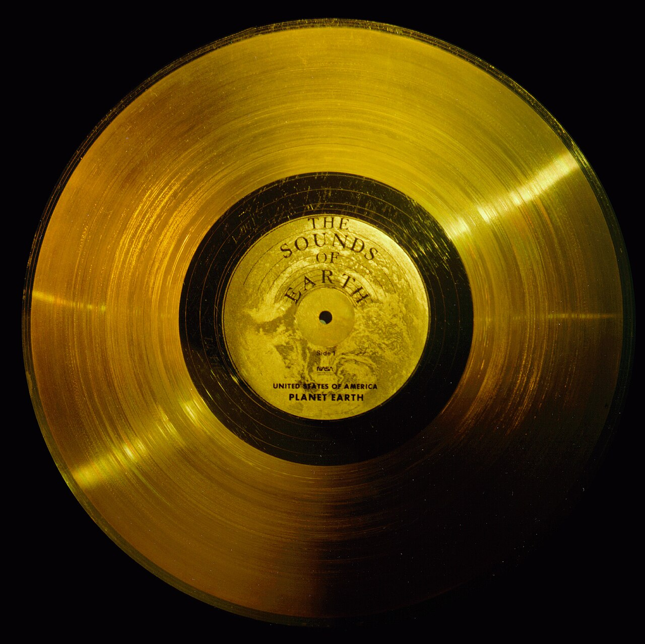 Voyager Golden Record cover