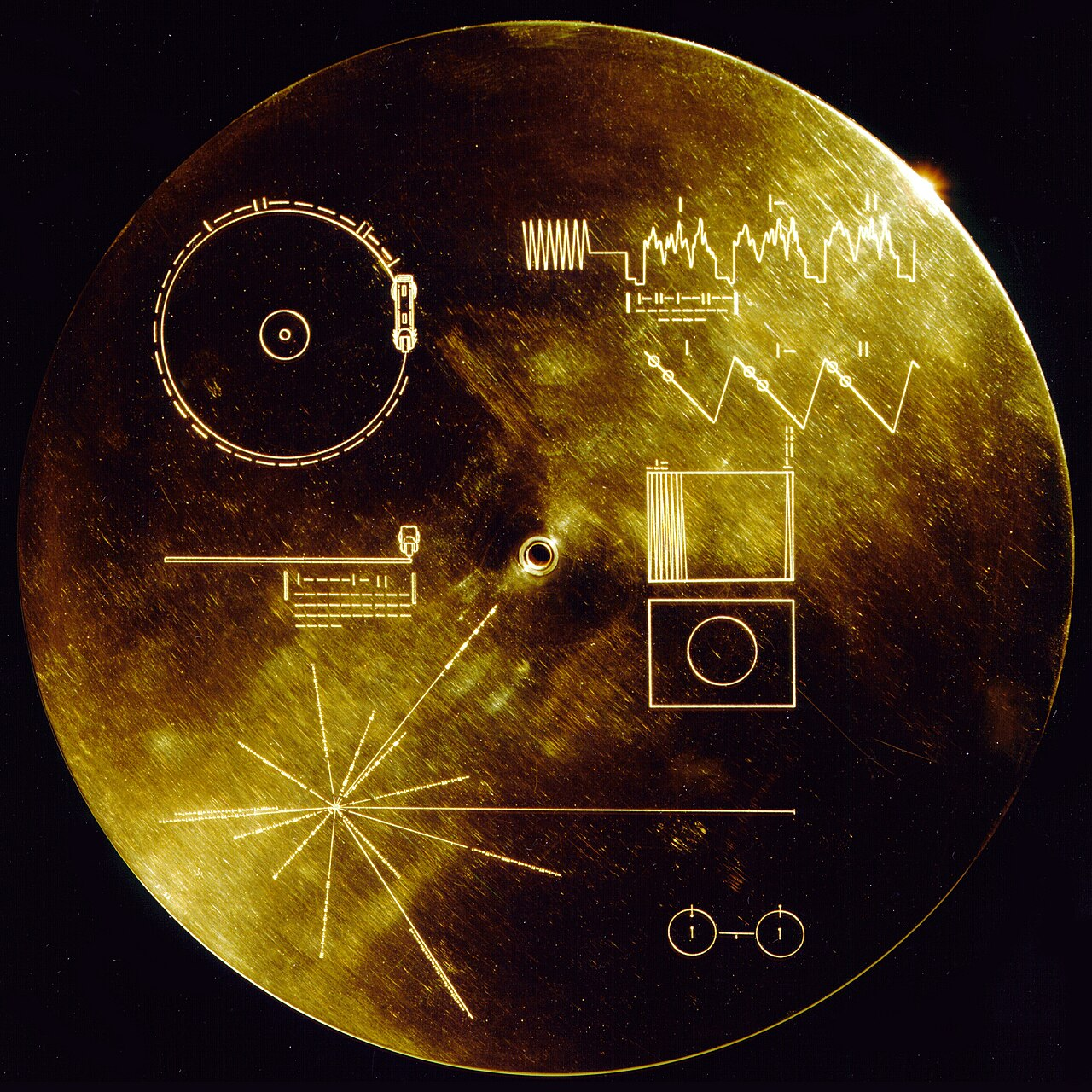 Voyager Golden Record cover