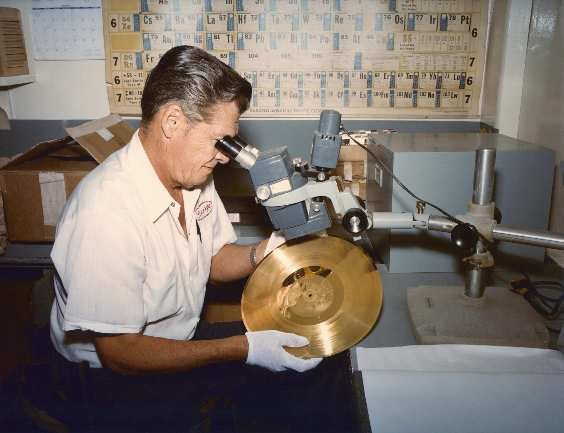 Voyager Golden Record cover