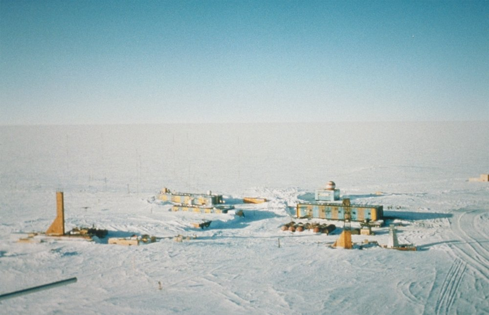 Antarctic ice sheet Vostok