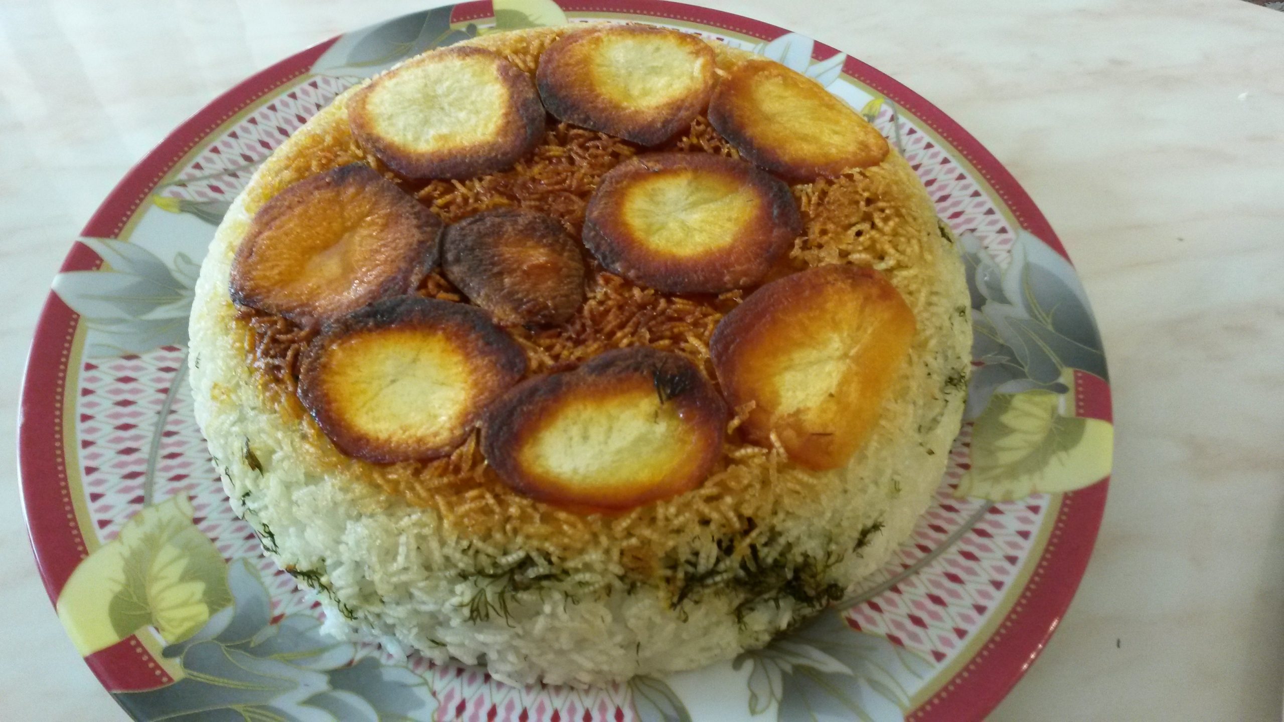 Persian Tahdig