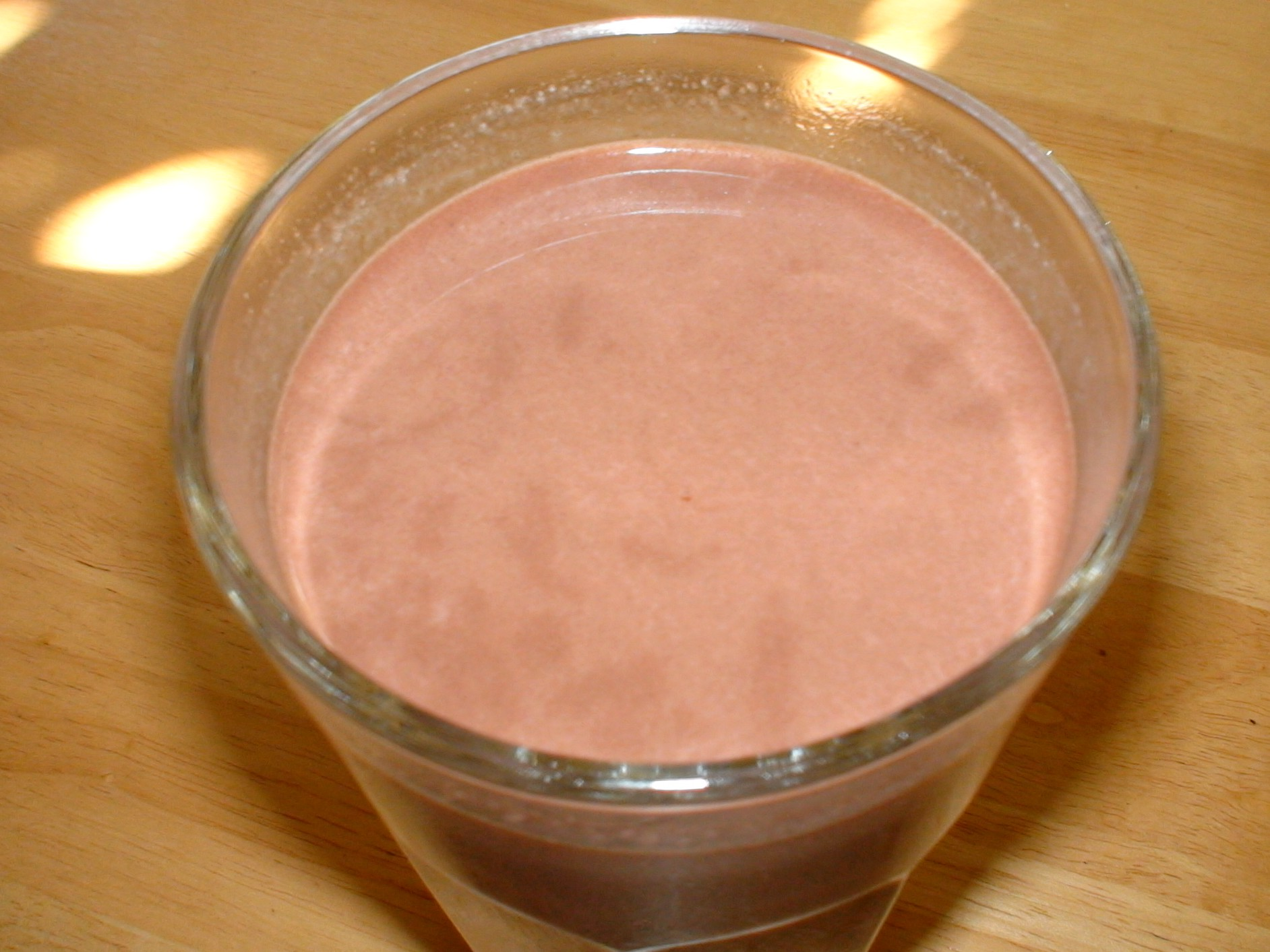 Glass of Chocolate Milk