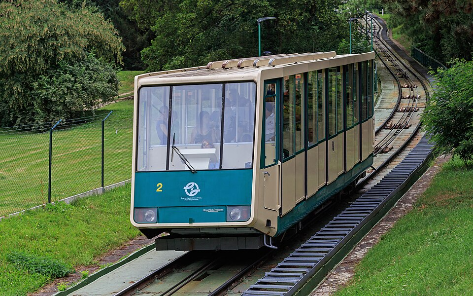 Petřín Funicular, Prague