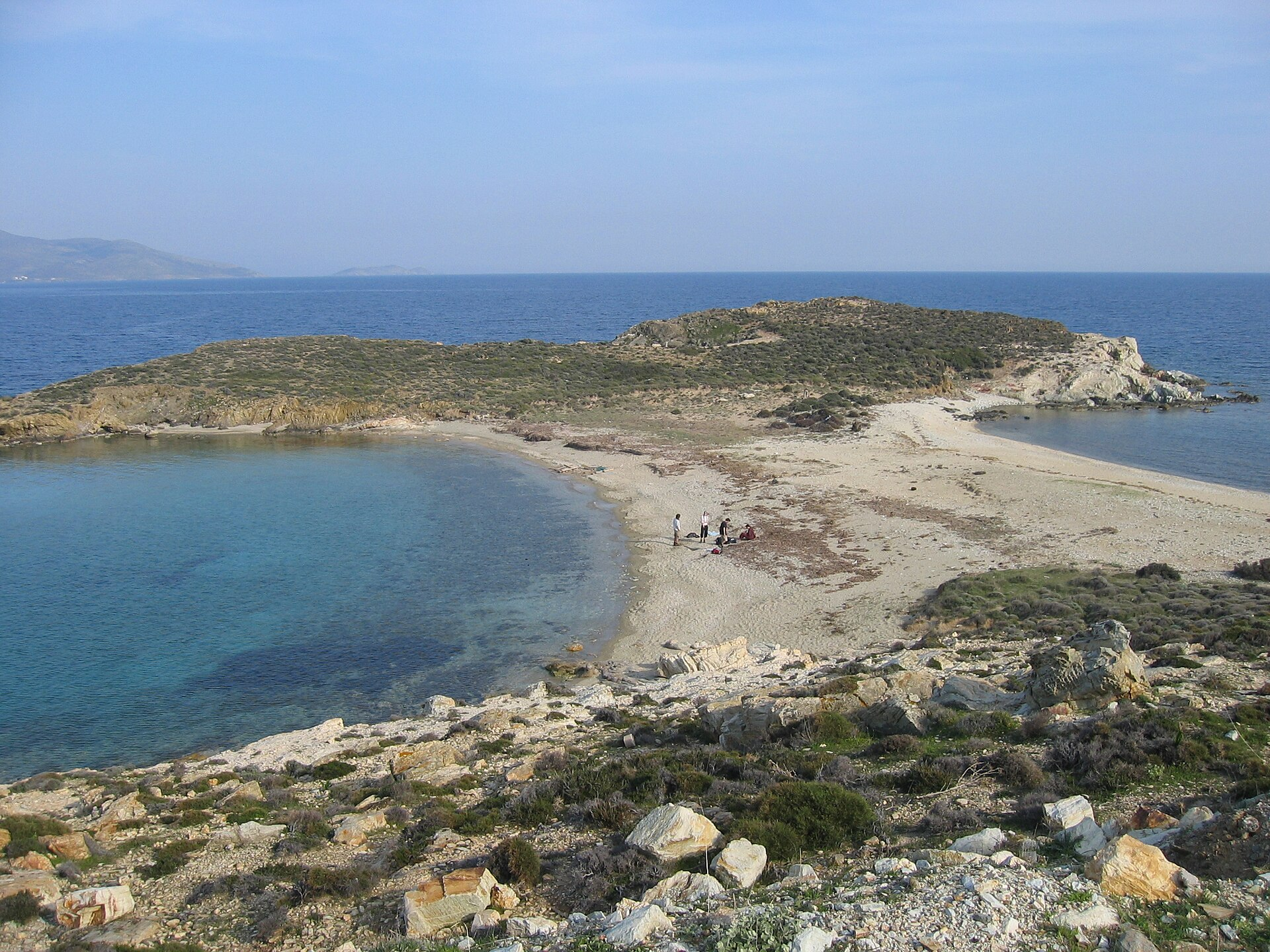 Sveti Nikola and the Adriatic Tombolos
