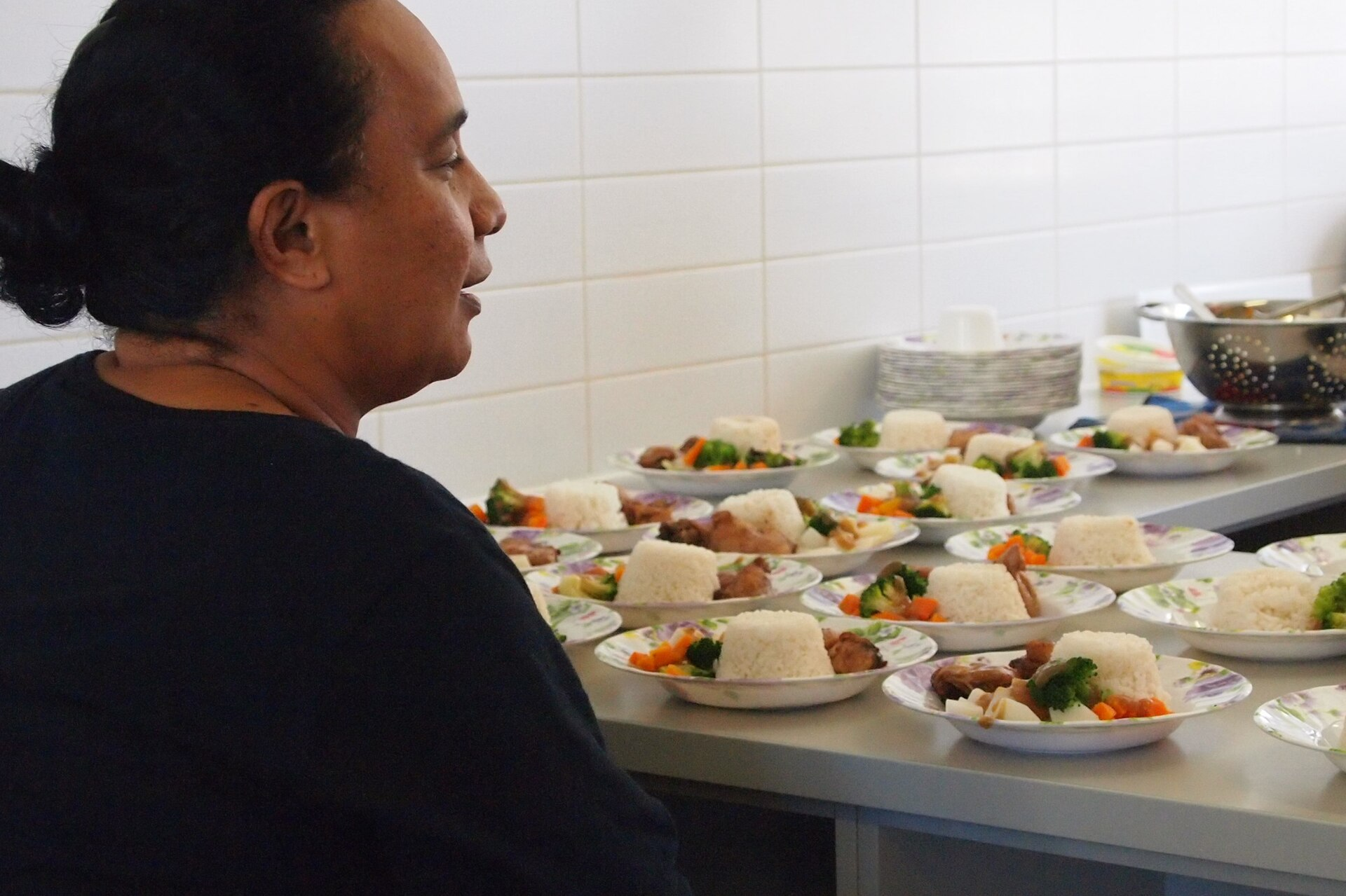 school canteen