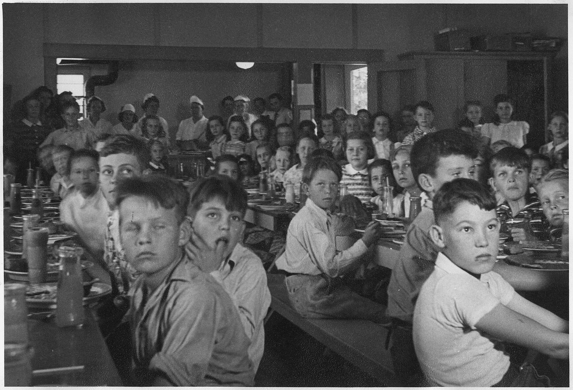 school canteen