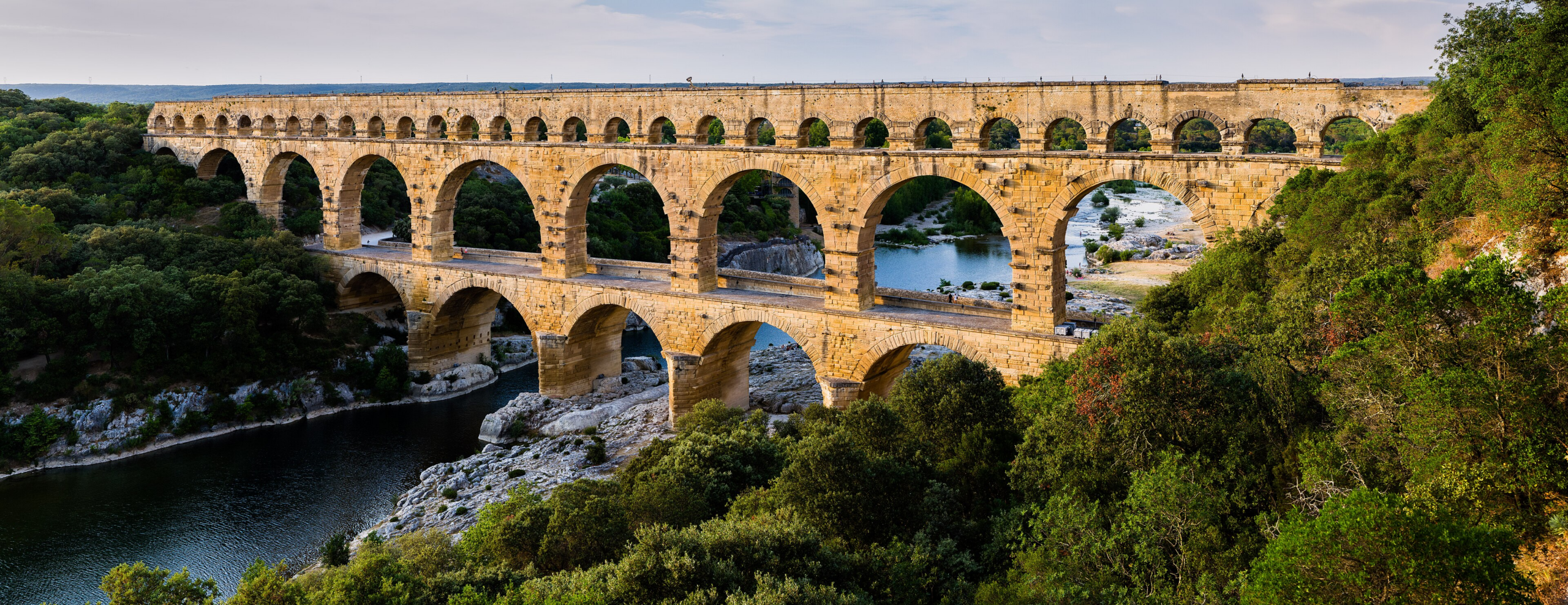The Nimes Aqueduct Channel