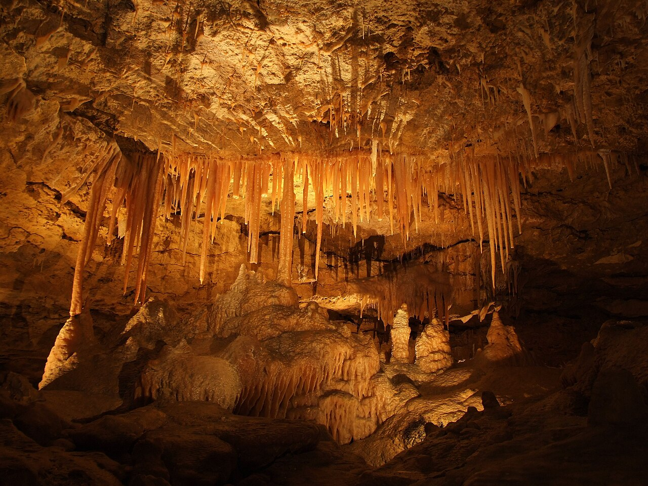 Limestone cave
