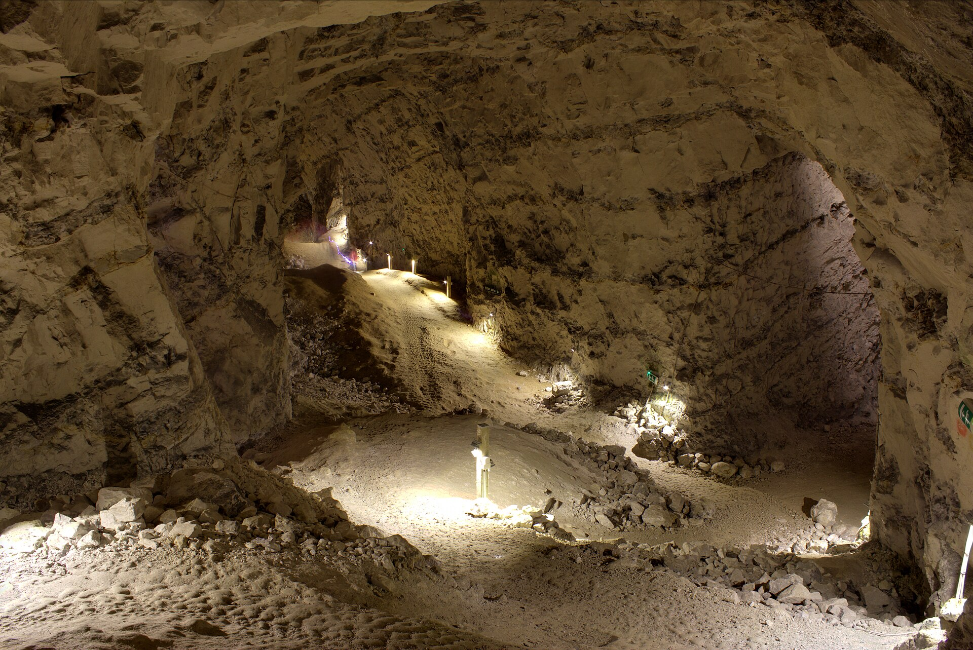 Limestone cave