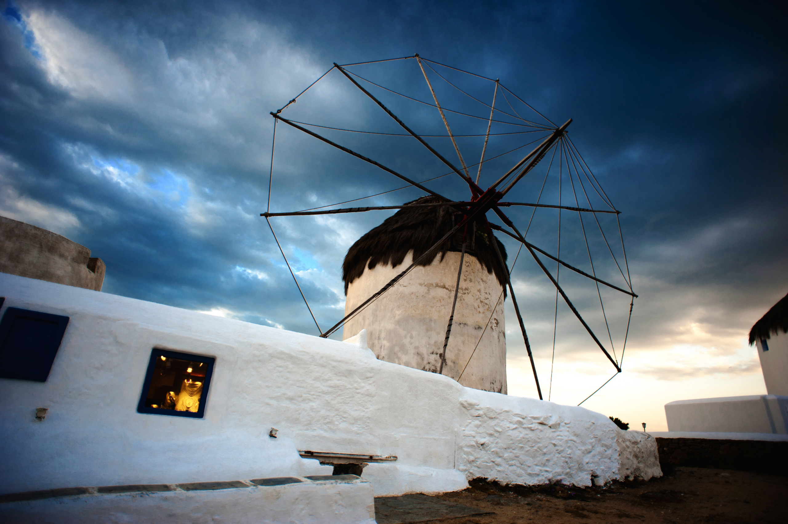 Mykonos and the Cycladic Mills
