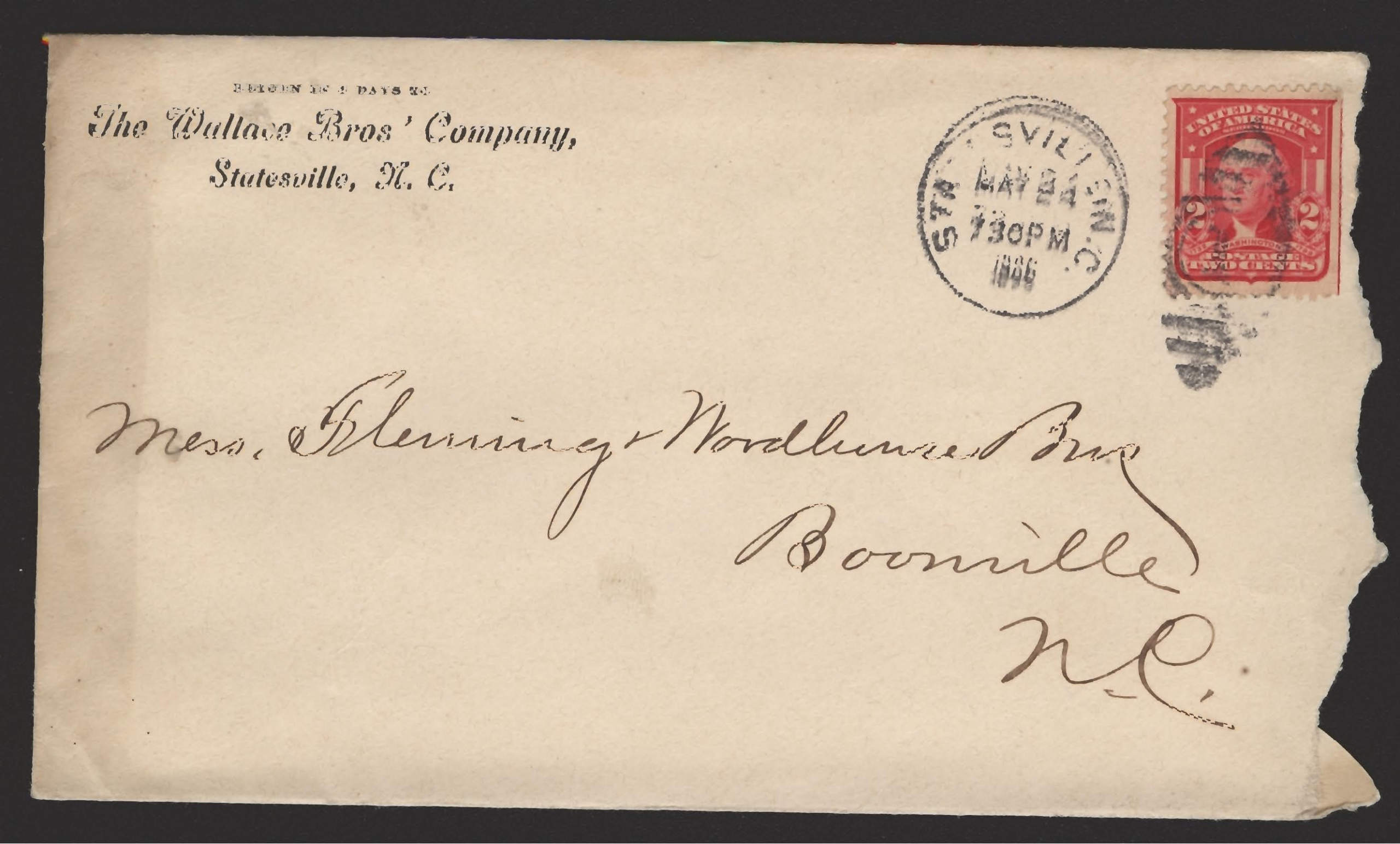 handwritten letter