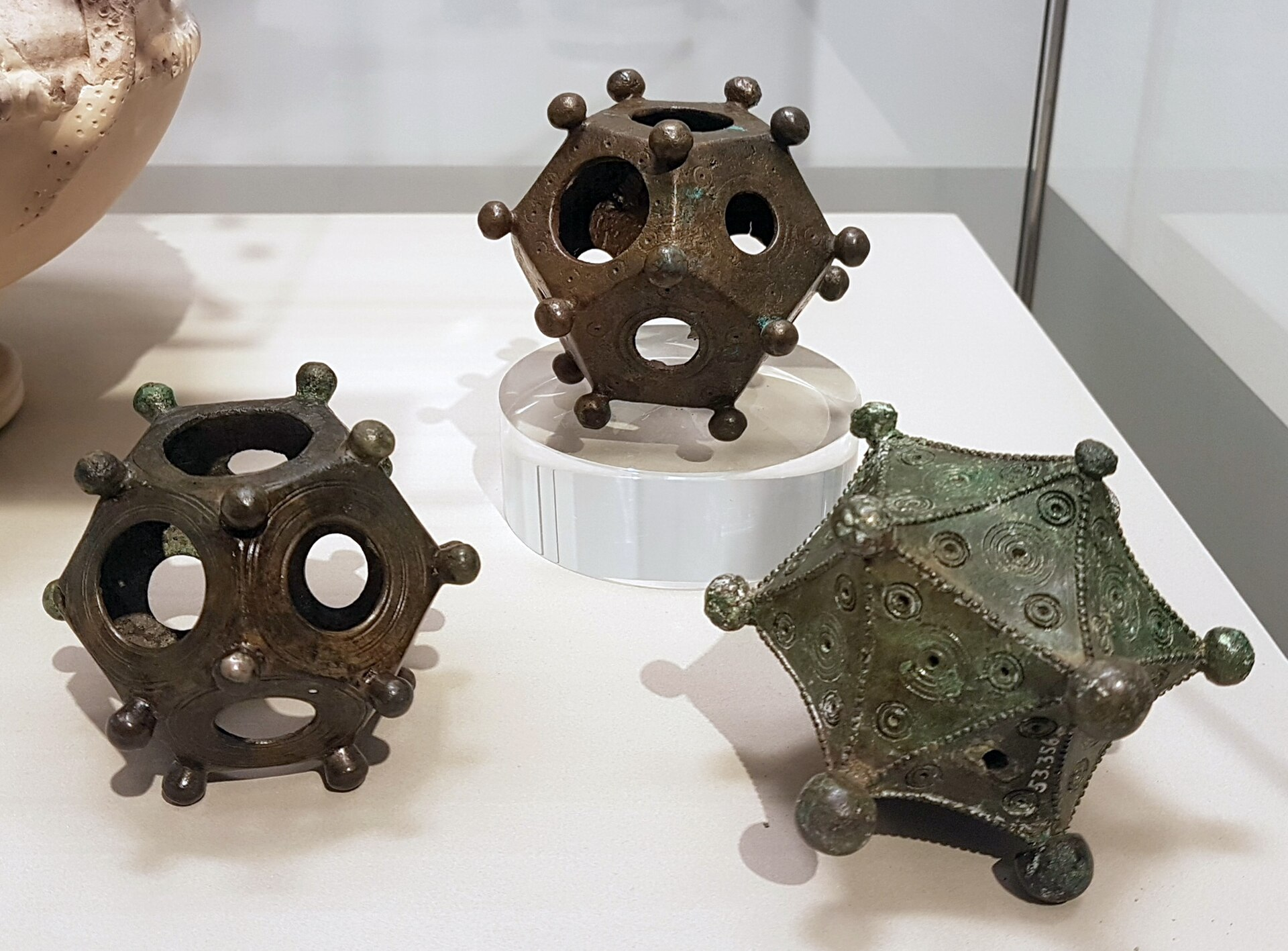 Roman dodecahedron bronze