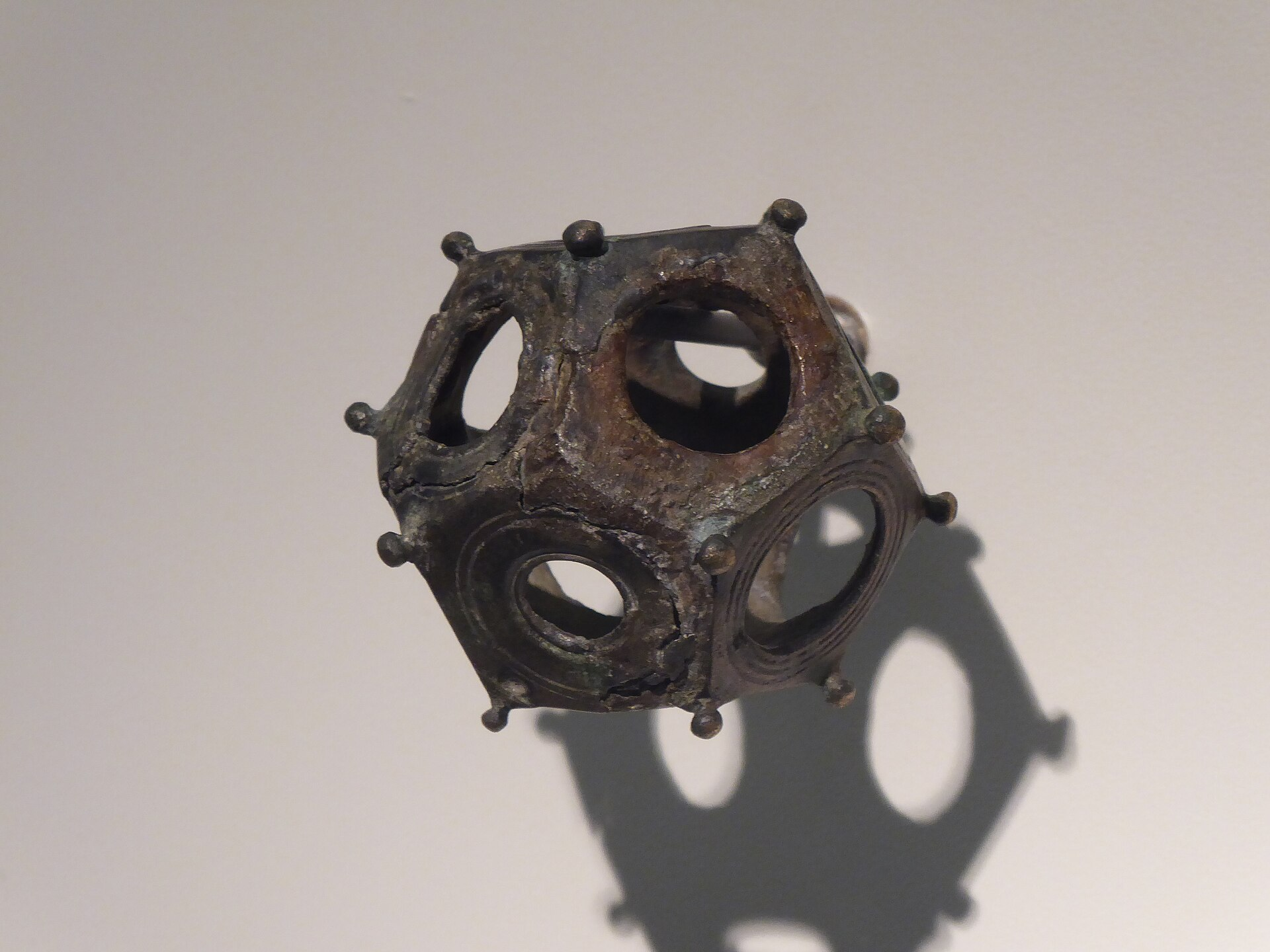 Roman dodecahedron bronze