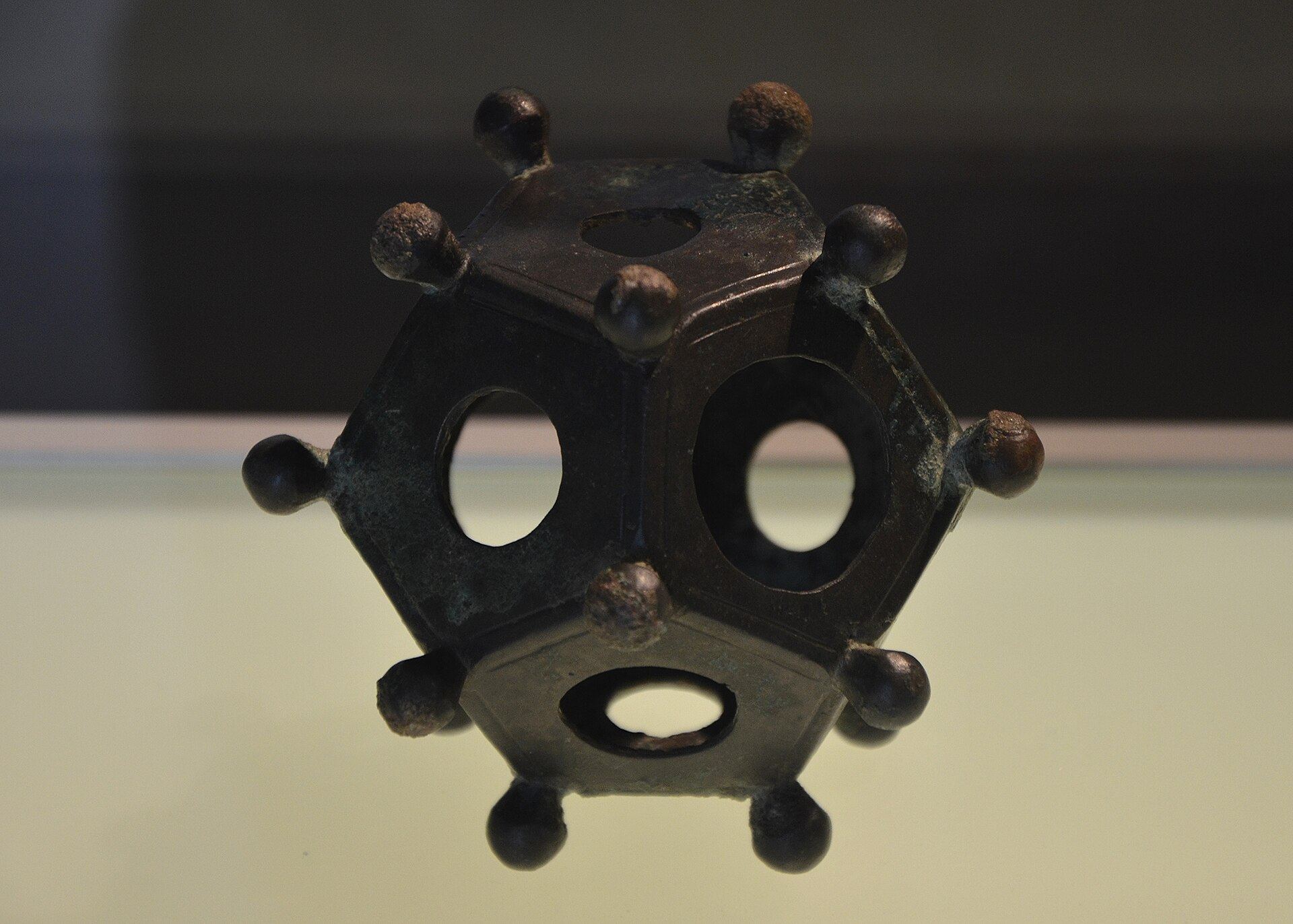 Roman dodecahedron bronze