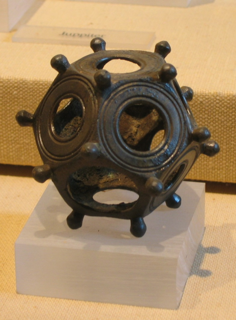 Roman dodecahedron bronze