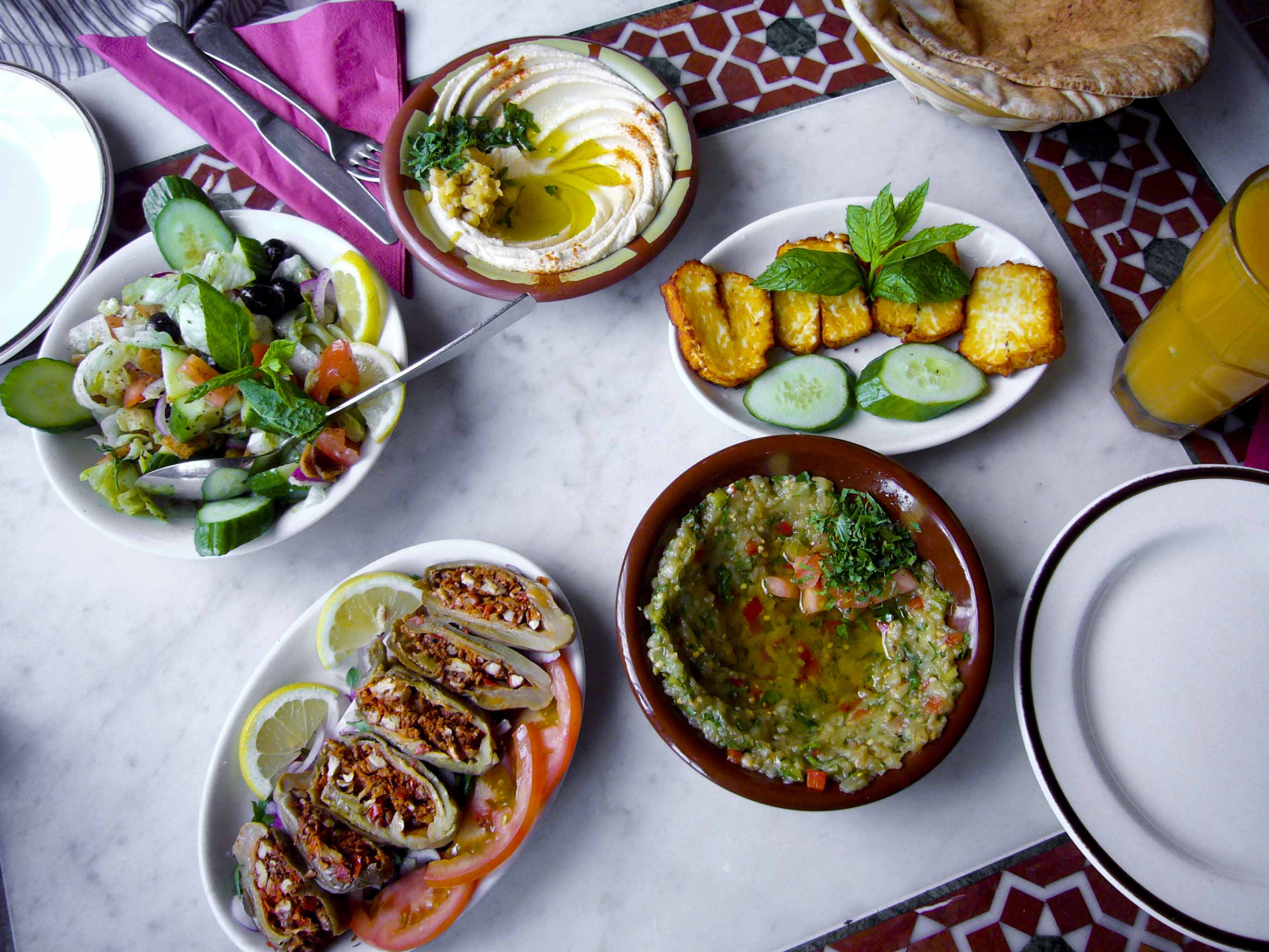Mezze and Levantine Spreads