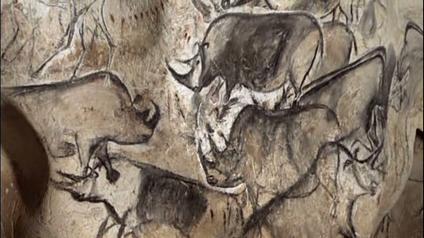 prehistoric cave painting