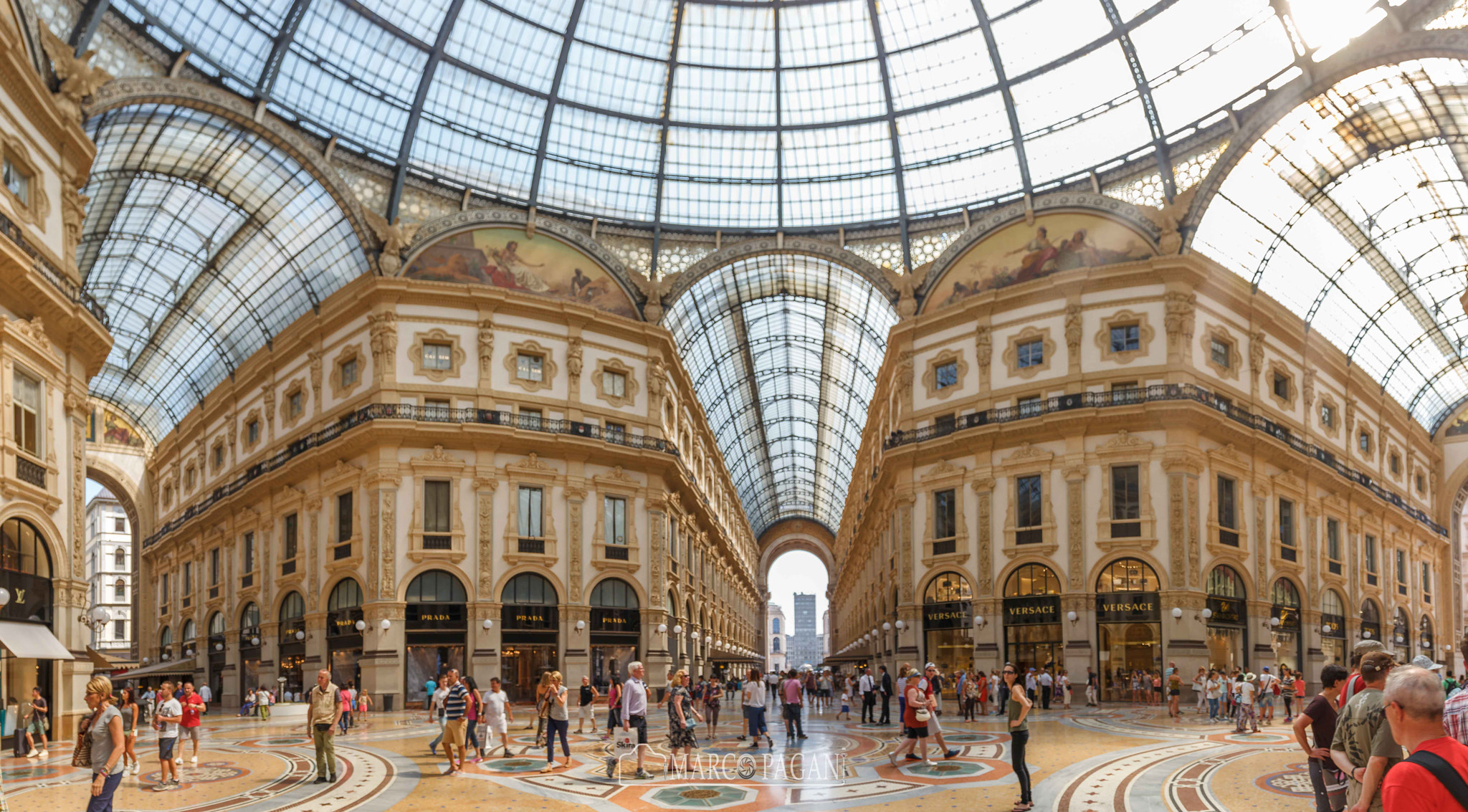 The Galleria Vittorio Emanuele II