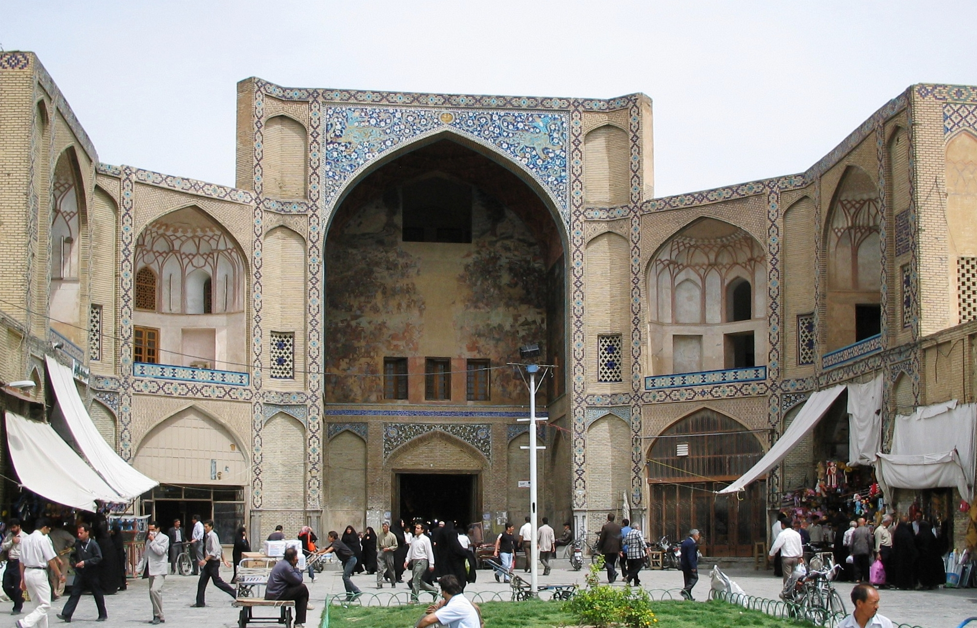 The Covered Bazaar of Isfahan