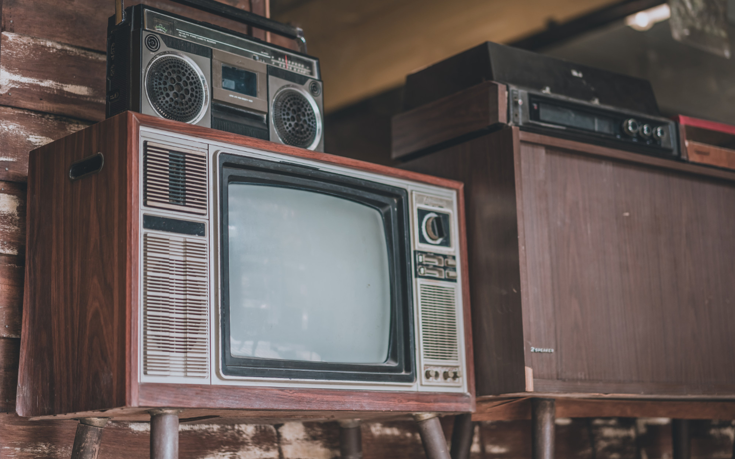 vintage television