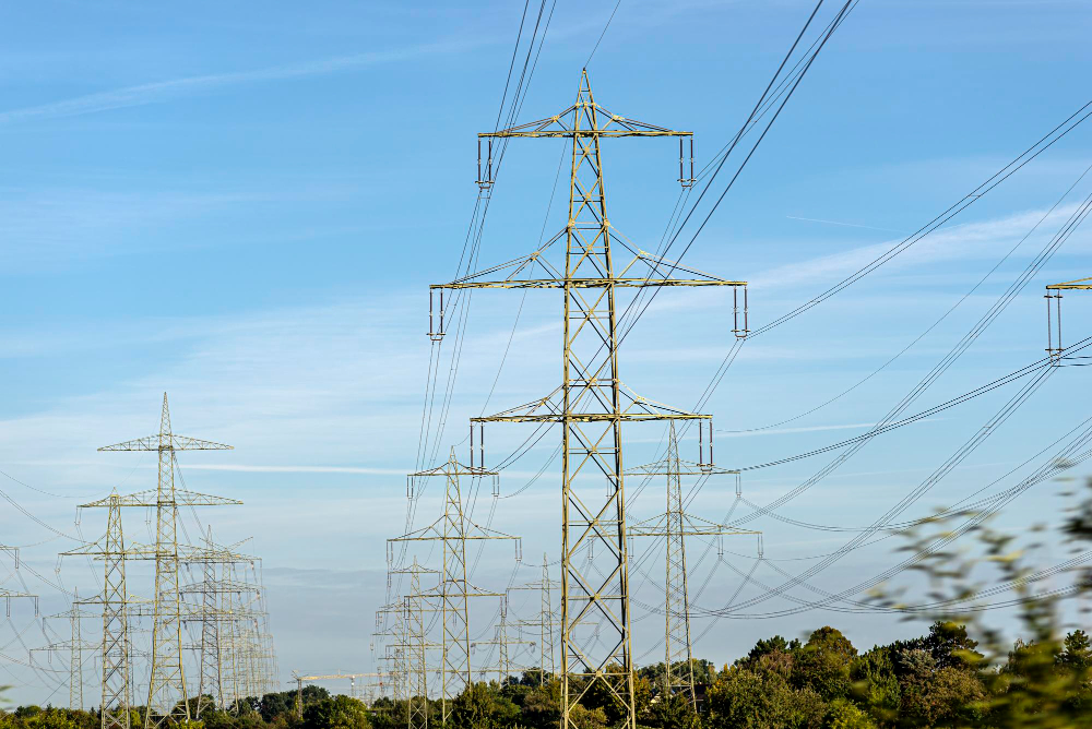 electricity pylon transmission