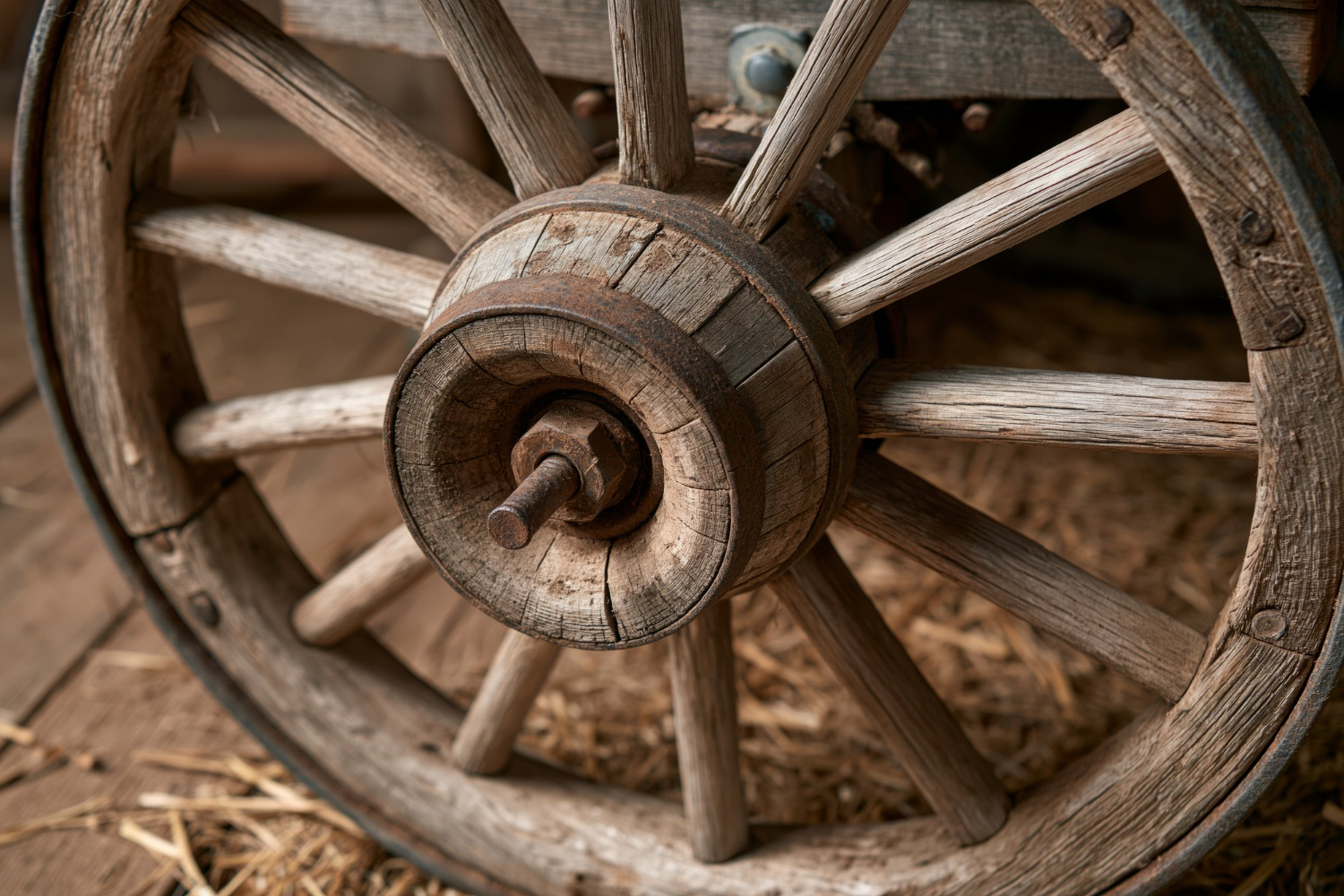 wooden wheel