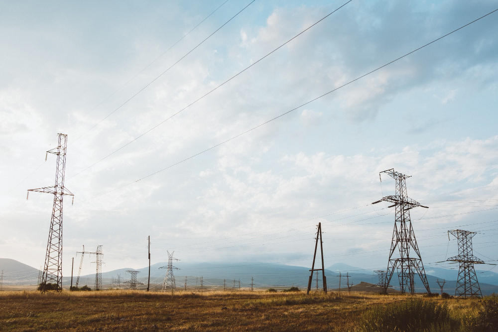 electricity pylon transmission