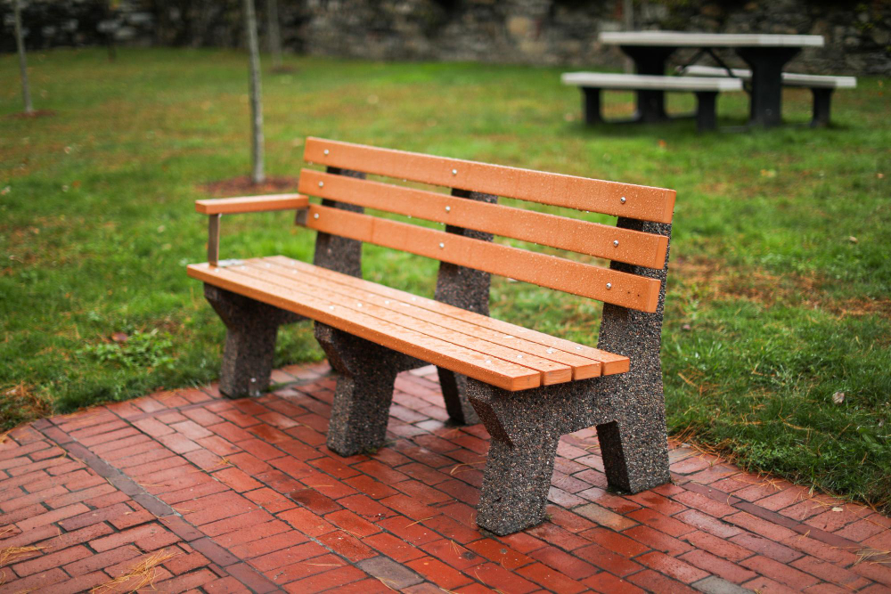 public park bench